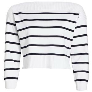 Marella Doll Striped Crop Sweater